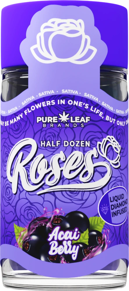 Roses Acai Berry half dozen pre-roll jar