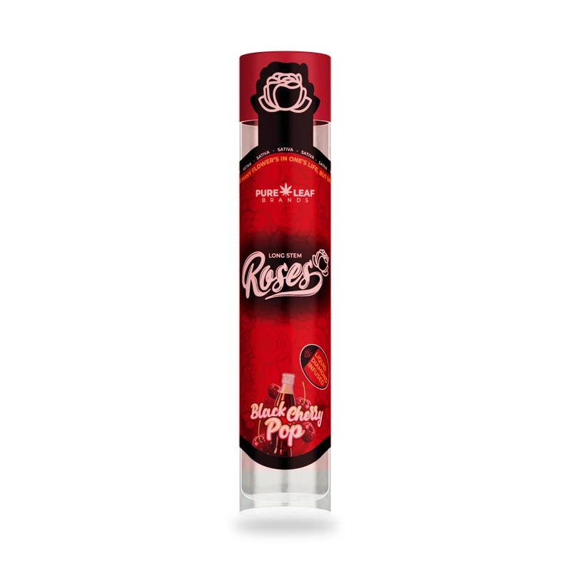 Roses Black Cherry Pop 1g Longstem product photo