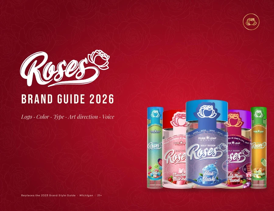 Roses Brand Guide 2026 cover