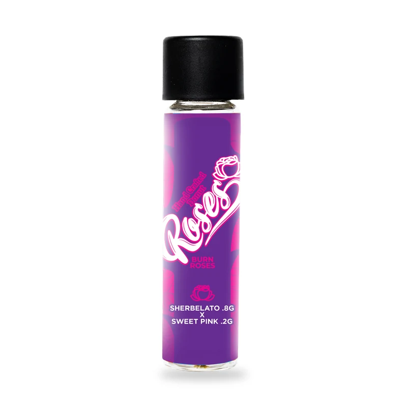 Roses Sherbelato × Sweet Pink Live rosin donut · 1g product photo