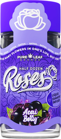 Roses Acai Berry half dozen pre-roll jar