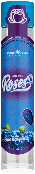 Roses Blue Raspberry 1g pre-roll tube
