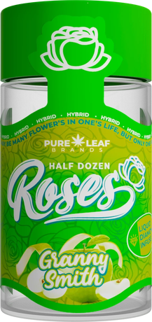 Roses Granny Smith half dozen pre-roll jar