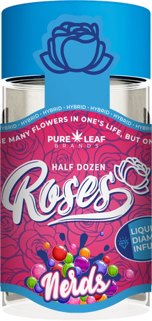 Roses Nerds half dozen pre-roll jar