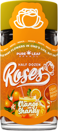 Roses Orange Shandy half dozen pre-roll jar