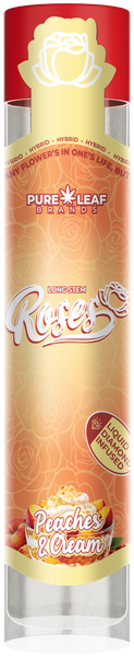 Roses Peaches & Cream 1g pre-roll tube