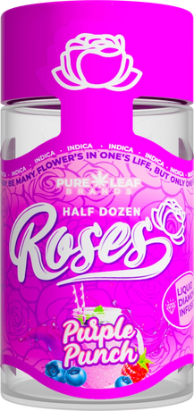 Roses Purple Punch half dozen pre-roll jar