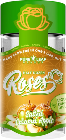 Roses Salted Caramel Apple half dozen pre-roll jar