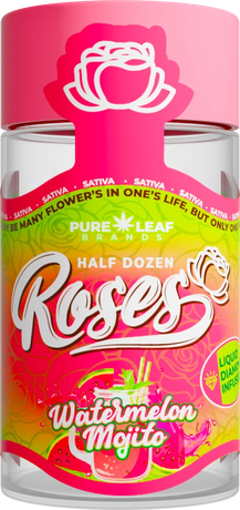 Roses Watermelon Mojito half dozen pre-roll jar