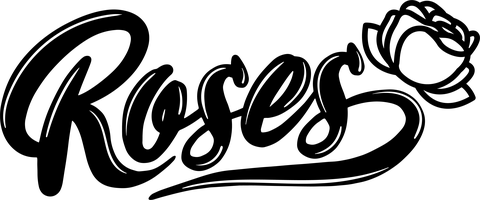 Roses logo, black