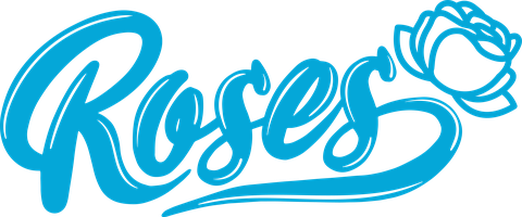 Roses logo, blue