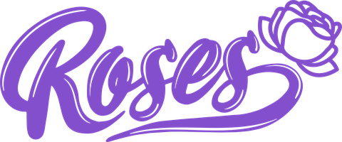 Roses logo, purple