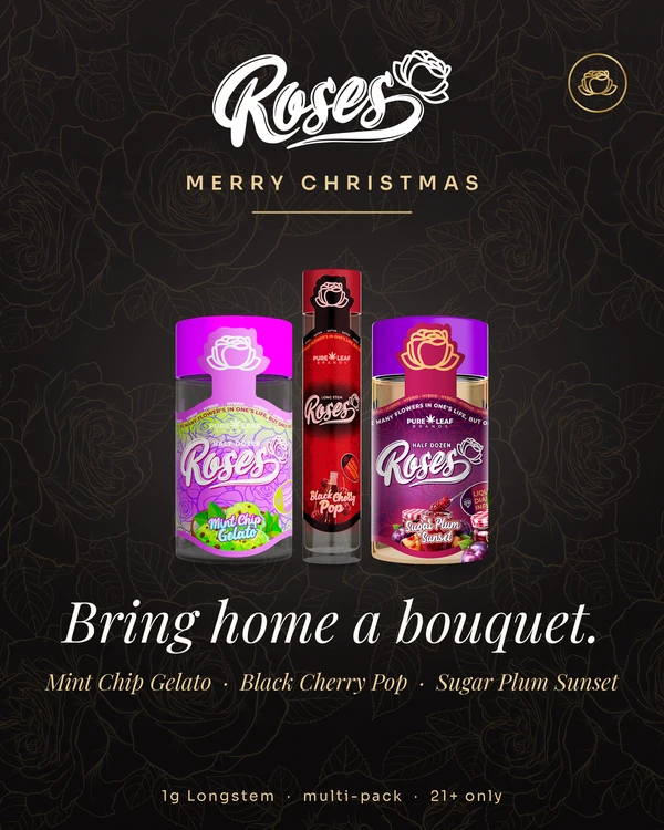 Roses seasonal post, Christmas
