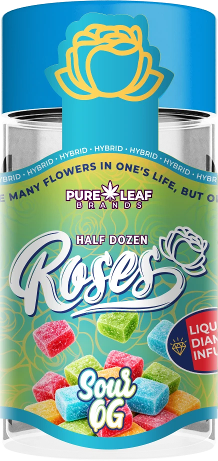 Roses Sour OG half dozen pre-roll jar