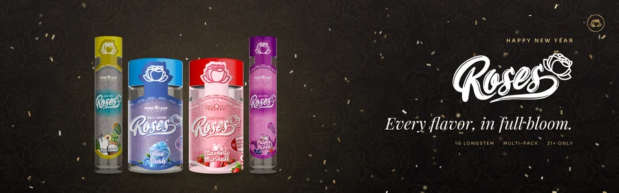 Roses New Year’s banner