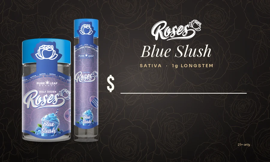 Roses price card example